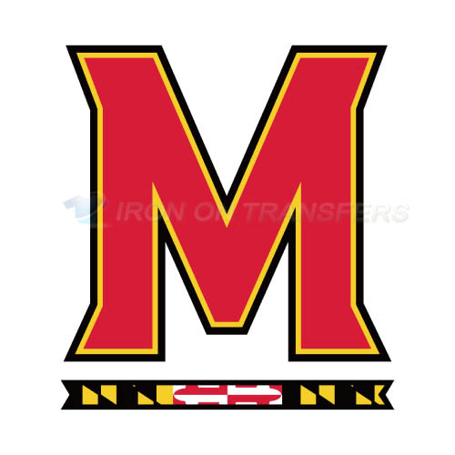 Maryland Terrapins Logo T-shirts Iron On Transfers N4988 - Click Image to Close